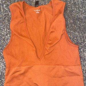 Urban outfitters plunging bra top